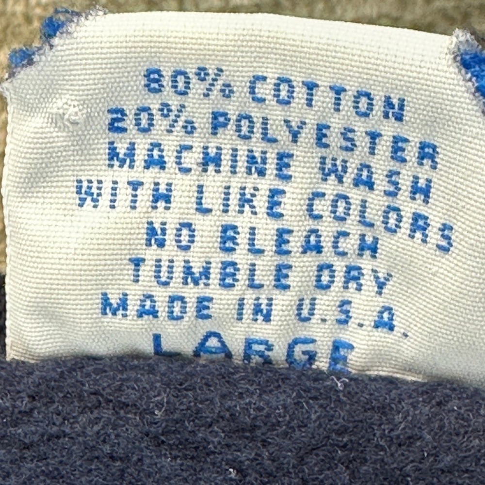 VTG 90s Crazy Shirts Hawaii Sweatshirt Ki'i Pohaku Stone Art Print Crewneck L - Picture 6 of 14